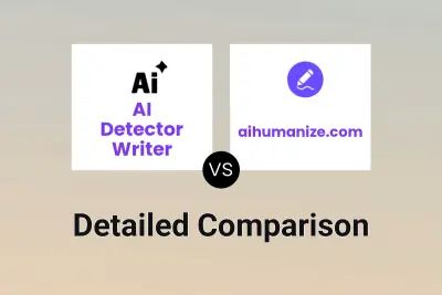 AI Detector Writer vs aihumanize.com