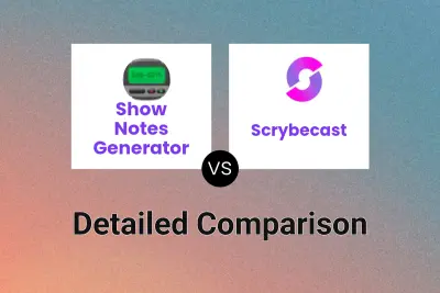 Show Notes Generator vs Scrybecast