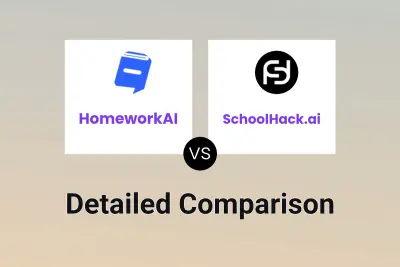 HomeworkAI vs SchoolHack.ai Detailed comparison features, price