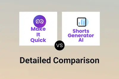 Make It Quick vs Shorts Generator AI