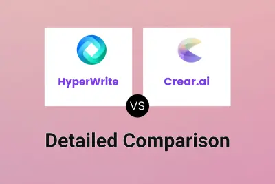 HyperWrite vs Crear.ai Detailed comparison features, price