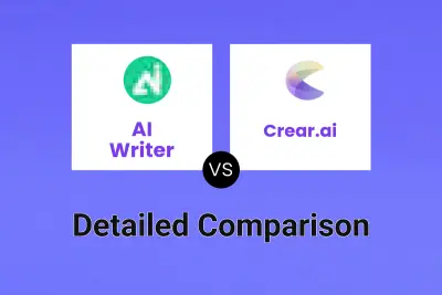 AI Writer vs Crear.ai Detailed comparison features, price