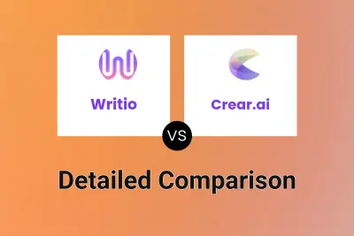 Writio vs Crear.ai Detailed comparison features, price