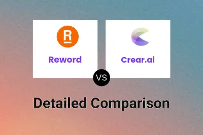 Reword vs Crear.ai Detailed comparison features, price