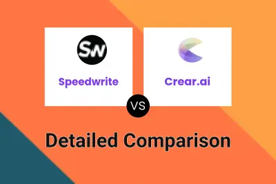 Speedwrite vs Crear.ai Detailed comparison features, price