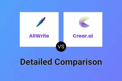 AllWrite vs Crear.ai Detailed comparison features, price