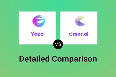 Yazo vs Crear.ai Detailed comparison features, price