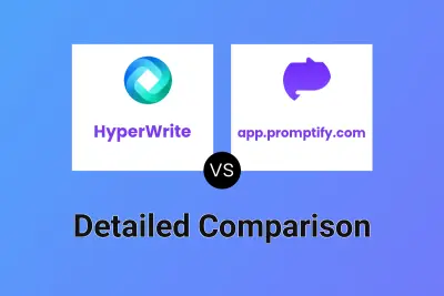 HyperWrite vs app.promptify.com