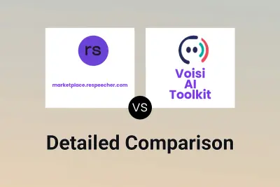 marketplace.respeecher.com vs Voisi AI Toolkit