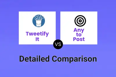 Tweetify It vs Any to Post