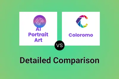 AI Portrait Art vs Coloromo