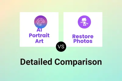 AI Portrait Art vs Restore Photos