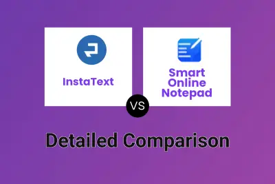 InstaText vs Smart Online Notepad