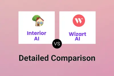 Interior AI vs Wizart AI Detailed comparison features, price