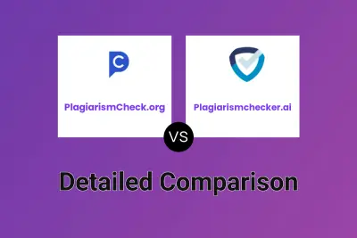 PlagiarismCheck.org vs Plagiarismchecker.ai