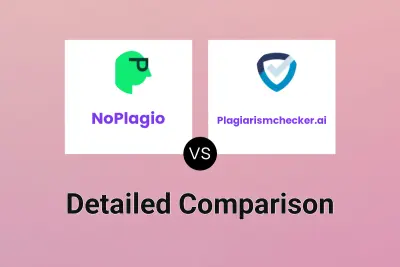 NoPlagio vs Plagiarismchecker.ai