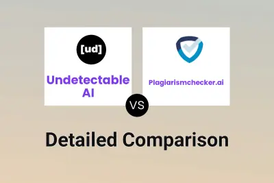 Undetectable AI vs Plagiarismchecker.ai