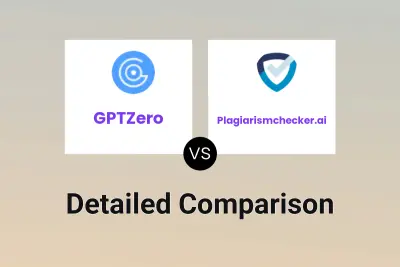 GPTZero vs Plagiarismchecker.ai