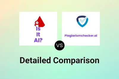 Is It AI? vs Plagiarismchecker.ai