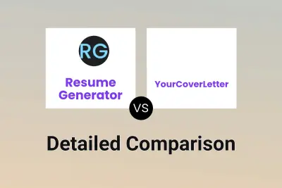 Resume Generator vs YourCoverLetter