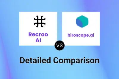 Recroo AI vs hiroscope.ai