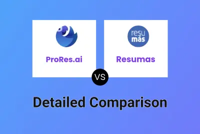 ProRes.ai vs Resumas Detailed comparison features, price