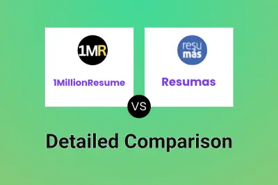 1MillionResume vs Resumas Detailed comparison features, price