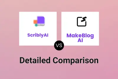 ScriblyAI vs MakeBlog AI