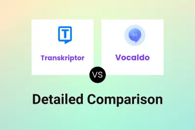 Transkriptor vs Vocaldo