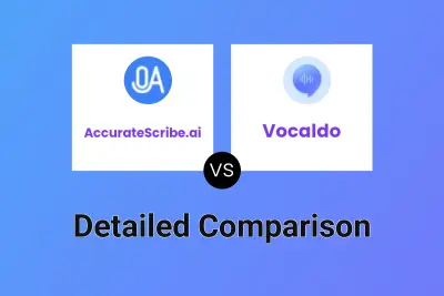 AccurateScribe.ai vs Vocaldo