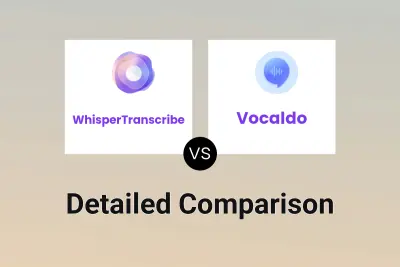 WhisperTranscribe vs Vocaldo