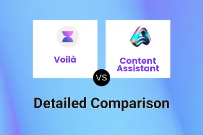 Voilà vs Content Assistant