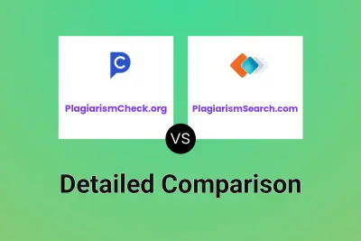 PlagiarismCheck.org vs PlagiarismSearch.com