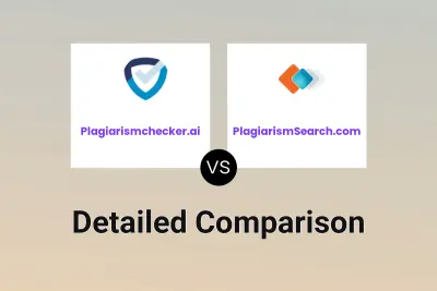 Plagiarismchecker.ai vs PlagiarismSearch.com