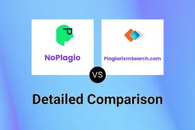 NoPlagio vs PlagiarismSearch.com