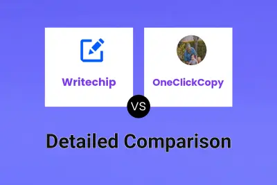 Writechip vs OneClickCopy