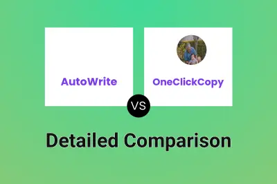 AutoWrite vs OneClickCopy