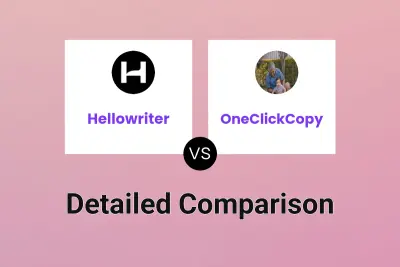 Hellowriter vs OneClickCopy