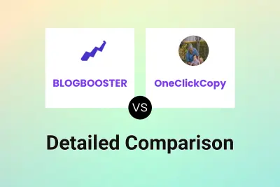 BLOGBOOSTER vs OneClickCopy