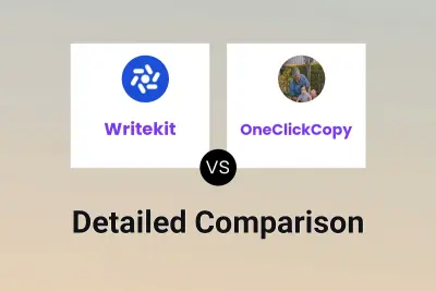 Writekit vs OneClickCopy