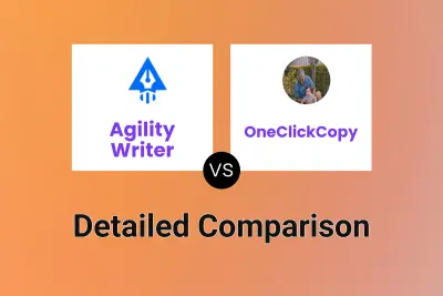 Agility Writer vs OneClickCopy