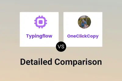 Typingflow vs OneClickCopy