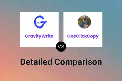 GravityWrite vs OneClickCopy