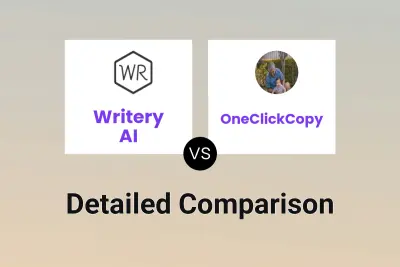 Writery AI vs OneClickCopy