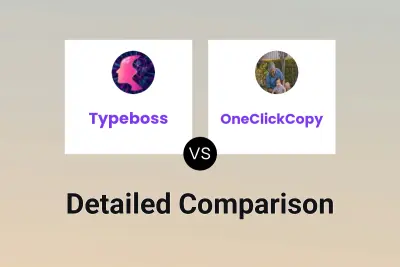 Typeboss vs OneClickCopy