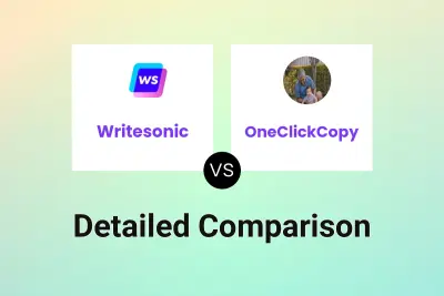 Writesonic vs OneClickCopy