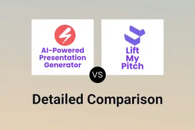 AI-Powered Presentation Generator vs Lift My Pitch