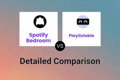 Spotify Bedroom vs Playlistable