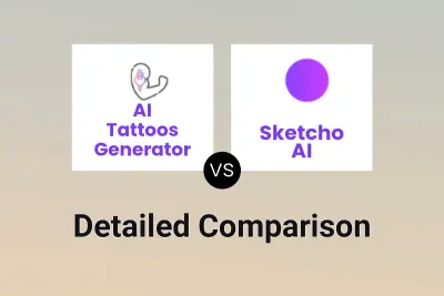 AI Tattoos Generator vs Sketcho AI