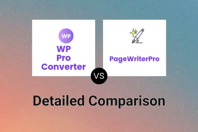 WP Pro Converter vs PageWriterPro